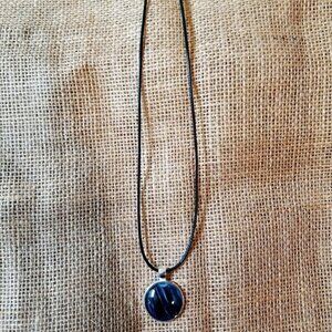 Abstract Pendant Necklace Unisex